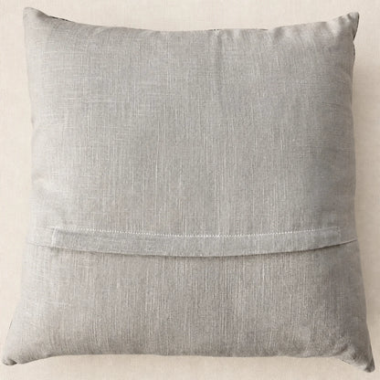Dos en lin sable du coussin Libellule avec fermeture à glissière cachée